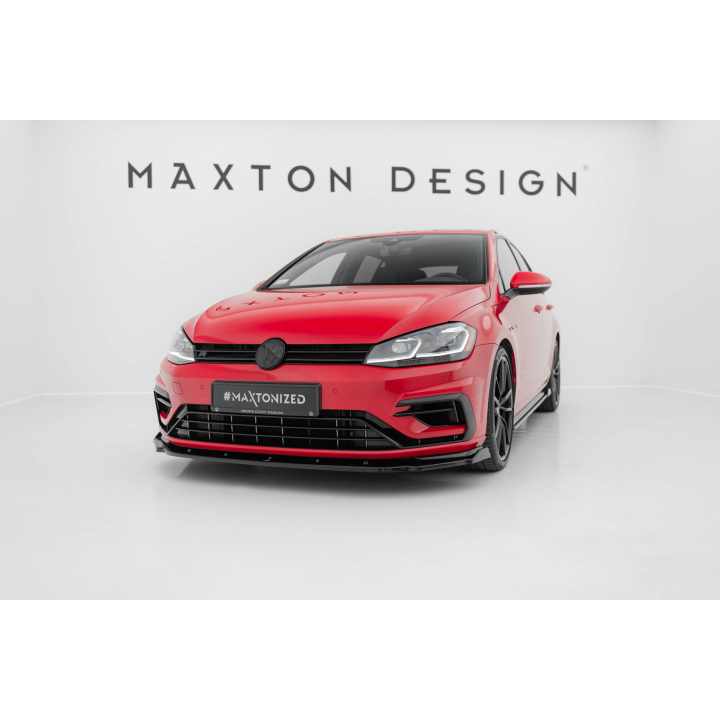 Splitter Przedni V.1 Volkswagen Golf R / R-Line Mk7 Facelift