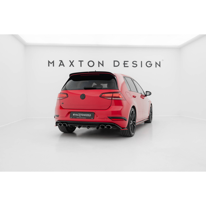 Splitter Tylny Volkswagen Golf R Hatchback Mk7 Facelift