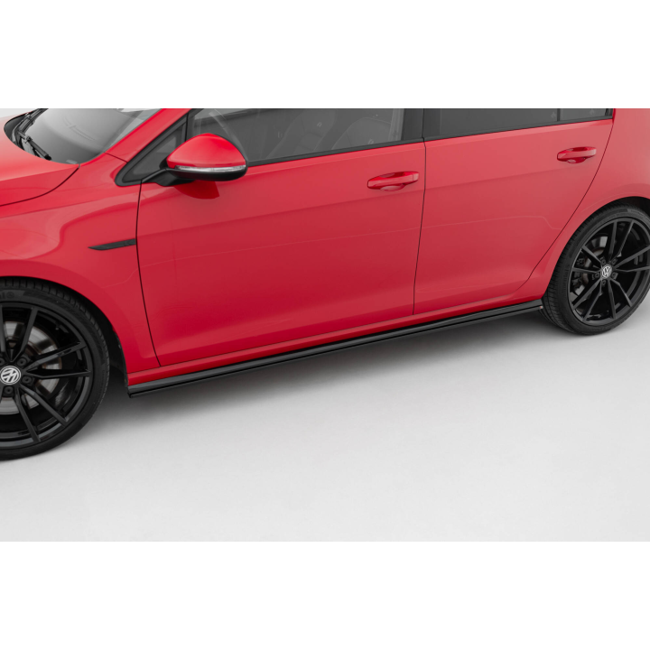Dokładki Progów V.2 Volkswagen Golf R / R-Line Mk7 Facelift