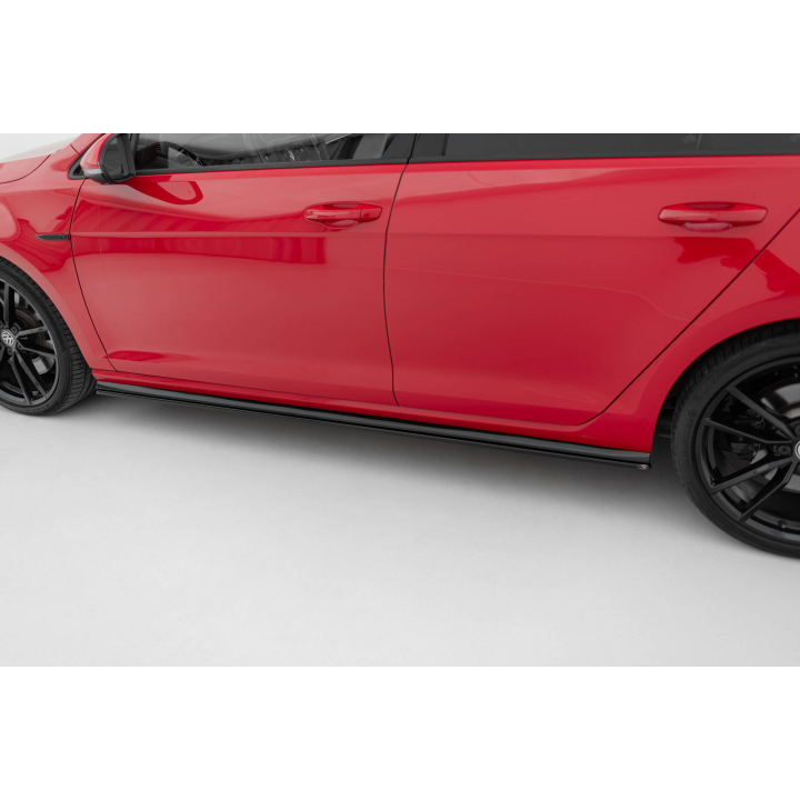 Dokładki Progów V.2 Volkswagen Golf R / R-Line Mk7 Facelift