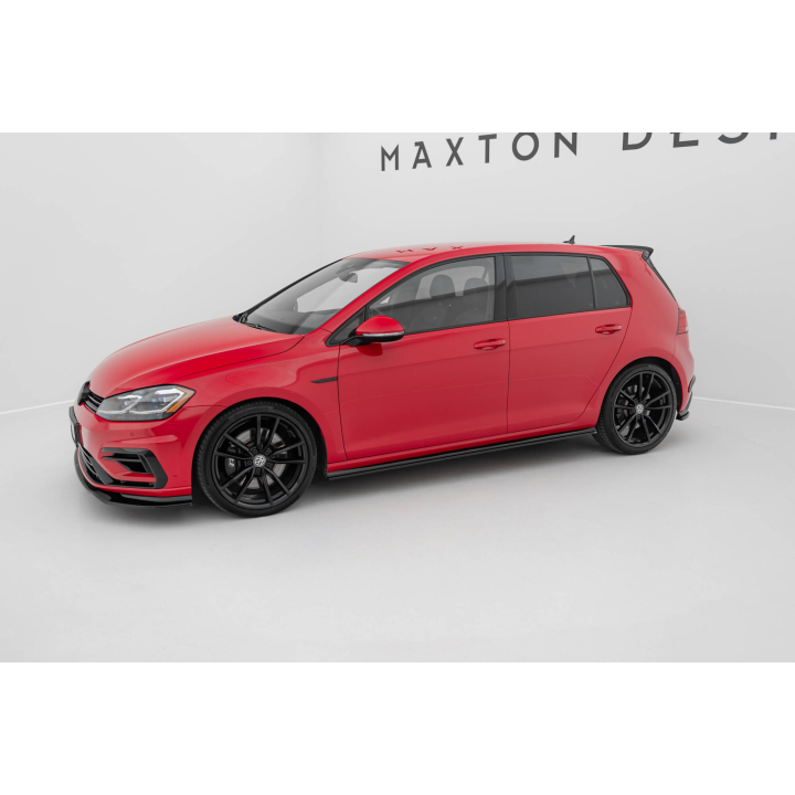 Dokładki Progów V.2 Volkswagen Golf R / R-Line Mk7 Facelift