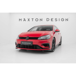 Splittery Przednie Boczne Volkswagen Golf R / R-Line Mk7 Facelift