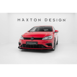 Splitter Przedni Street Pro + Flaps Volkswagen Golf R / R-Line Mk7 Facelift