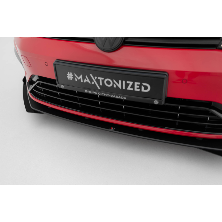Splitter Przedni Street Pro + Flaps Volkswagen Golf R / R-Line Mk7 Facelift