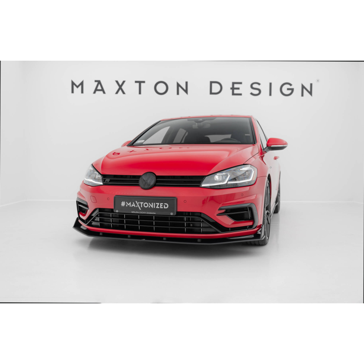Splitter Przedni Street Pro V.2 Volkswagen Golf R / R-Line Mk7 Facelift