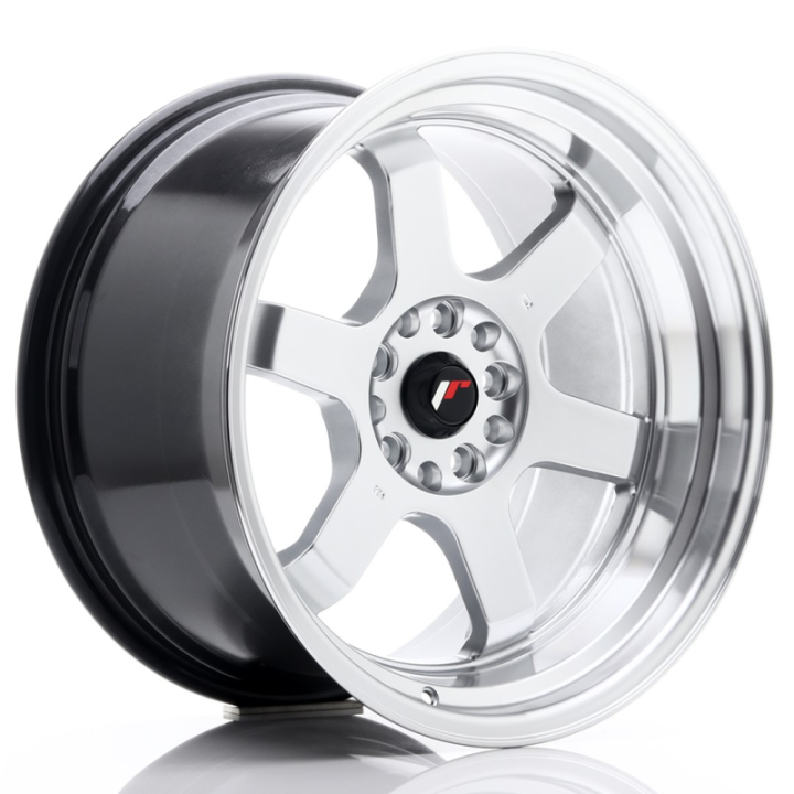 Japan Racing JR12 18x10 ET20 5x114/120 Hyper Silver w/Machined Lip