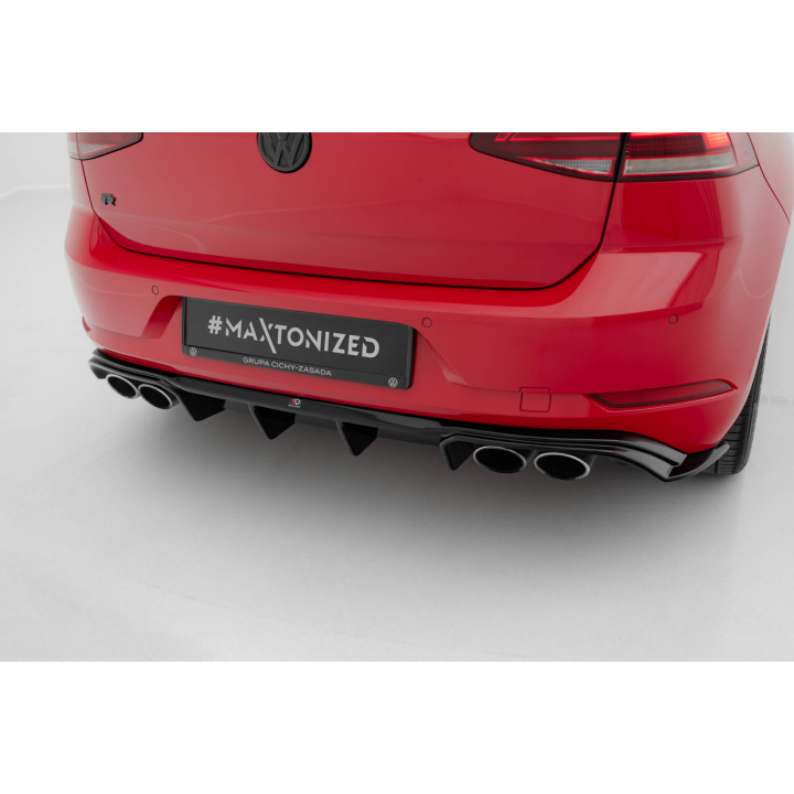 Zestaw Splitterów V.2 Volkswagen Golf R Hatchback Mk7 Facelift