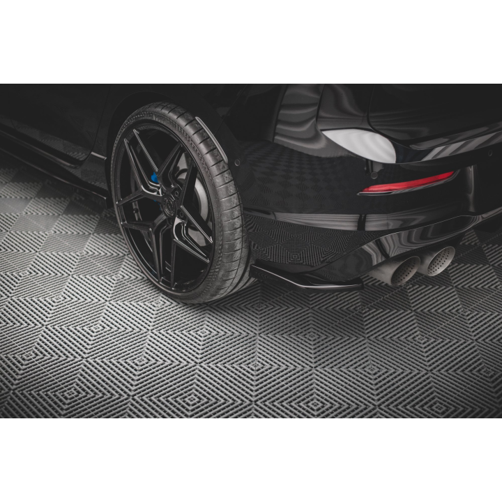 Splittery Tylne Boczne V.2 Volkswagen Golf R Hatchback Mk8  Produkt pasuje tylko z:   VW-GO-8-R-RS1G