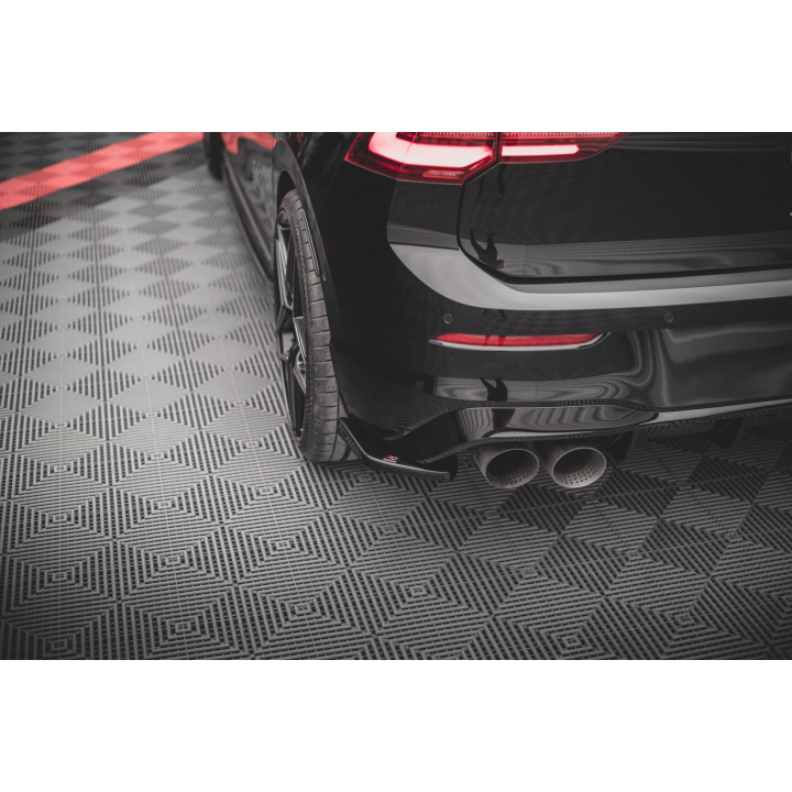 Splittery Tylne Boczne V.2 Volkswagen Golf R Hatchback Mk8  Produkt pasuje tylko z:   VW-GO-8-R-RS1G