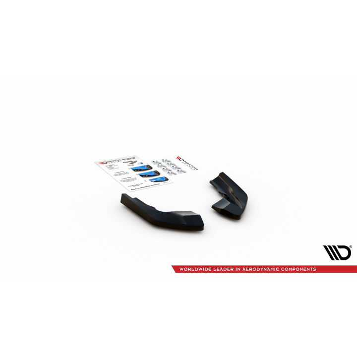 Splittery Tylne Boczne V.2 Volkswagen Golf R Hatchback Mk8  Produkt pasuje tylko z:   VW-GO-8-R-RS1G