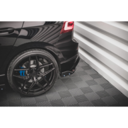 Splittery Tylne Boczne V.2 + Flaps Volkswagen Golf R Hatchback Mk8  Produkt pasuje tylko z:   VW-GO-8-R-RS1G