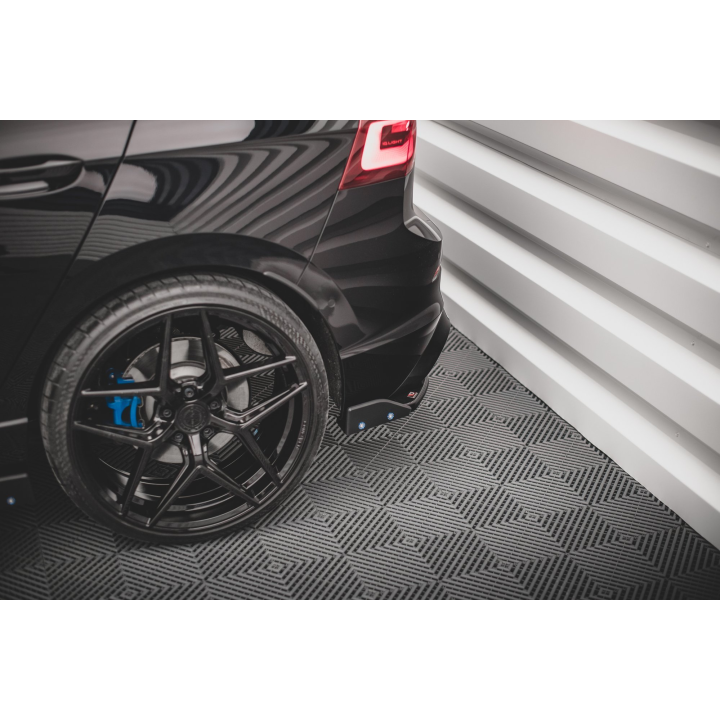 Splittery Tylne Boczne V.2 + Flaps Volkswagen Golf R Hatchback Mk8 Facelift  Produkt pasuje tylko z:   VW-GO-8-R-RS1G