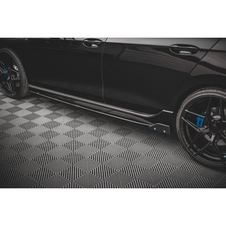 Dokładki Progów V.2 + Flaps Volkswagen Golf R Hatchback Mk8