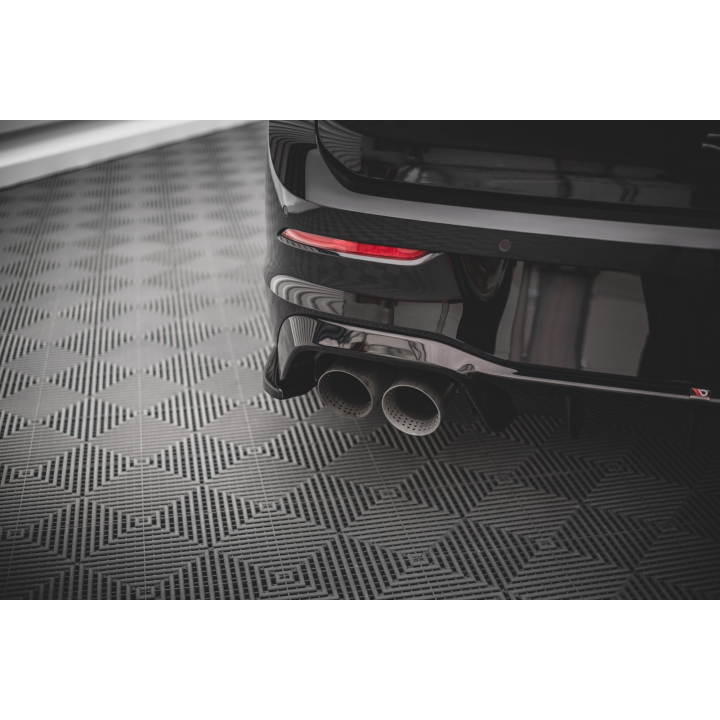 Splittery Tylne Boczne V.3 Volkswagen Golf R Hatchback Mk8 Facelift  Produkt pasuje tylko z: VW-GO-8-R-RS1.