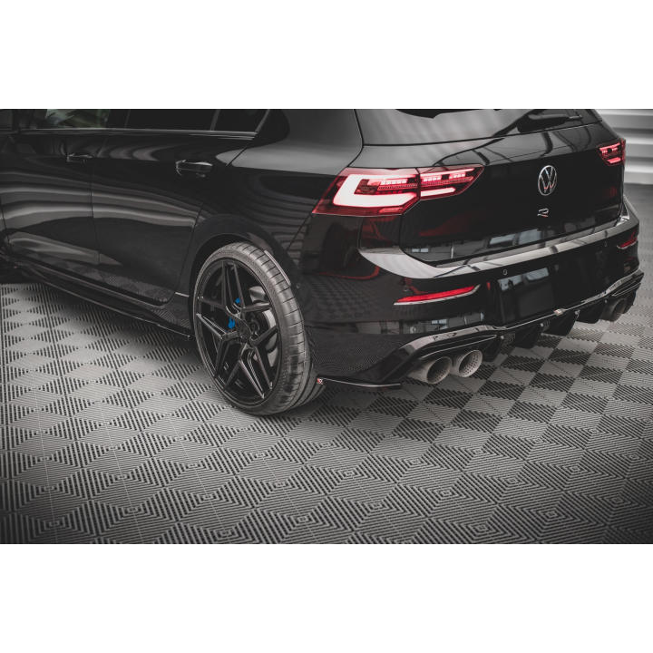 Splittery Tylne Boczne V.4 Volkswagen Golf R Hatchback Mk8  Produkt pasuje tylko z: VW-GO-8-R-RS2.