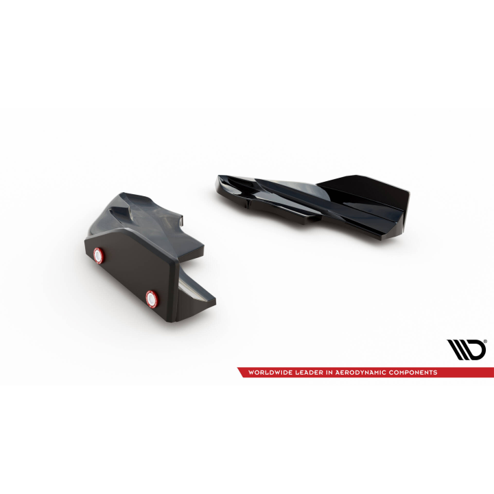 Splittery Tylne Boczne V.6 + Flaps Volkswagen Golf R Hatchback Mk8 Facelift  Produkt pasuje tylko z:   VW-GO-8-R-RS2G