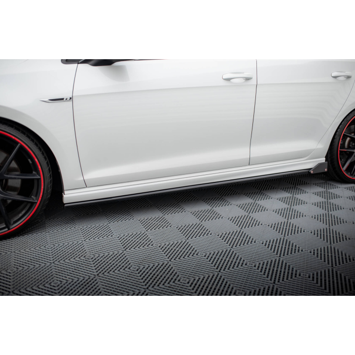 Dokładki Progów V.3+ Flaps Volkswagen Golf R / R-Line Mk7