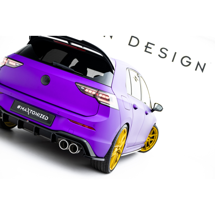Splittery Tylne Boczne V.4 Volkswagen Golf R Hatchback Mk8  Produkt pasuje tylko z: VW-GO-8-R-RS2.