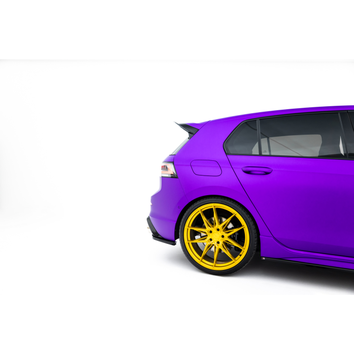 Splittery Tylne Boczne V.4 Volkswagen Golf R Hatchback Mk8  Produkt pasuje tylko z: VW-GO-8-R-RS2.