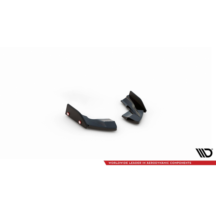 Splittery Tylne Boczne V.2 + Flaps Volkswagen Golf R Hatchback Mk8 Facelift  Produkt pasuje tylko z:   VW-GO-8-R-RS1G