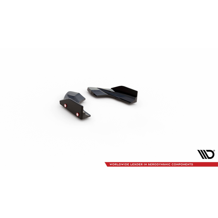 Splittery Tylne Boczne V.2 + Flaps Volkswagen Golf R Hatchback Mk8 Facelift  Produkt pasuje tylko z:   VW-GO-8-R-RS1G