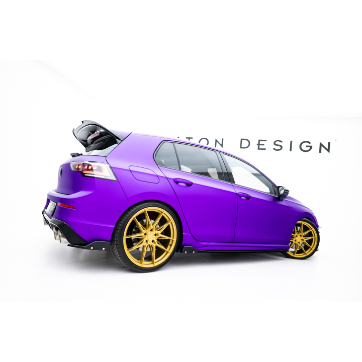 Dokładki Progów V.2 + Flaps Volkswagen Golf R Hatchback Mk8