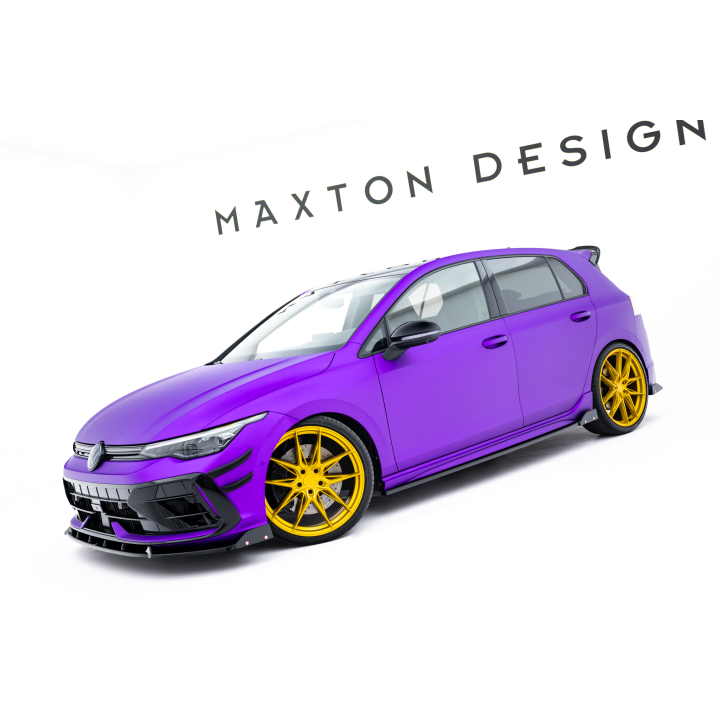 Dokładki Progów V.2 + Flaps Volkswagen Golf R Hatchback Mk8