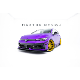 Splitter Przedni V.3 + Flaps Volkswagen Golf R Hatchback / Variant Mk8 Facelift
