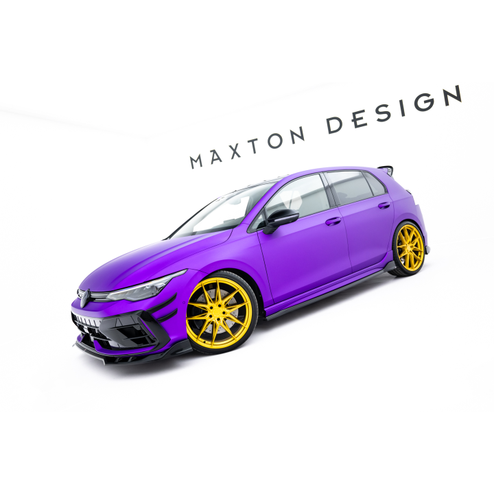 Zestaw Splitterów V.1 Volkswagen Golf R Hatchback Mk8 Facelift