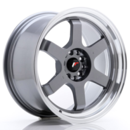 Japan Racing JR12 18x9 ET25 5x114/120 Gun Metal w/Machined Lip