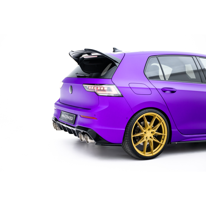 Splittery Tylne Boczne V.3 Volkswagen Golf R Hatchback Mk8 Facelift  Produkt pasuje tylko z: VW-GO-8-R-RS1.