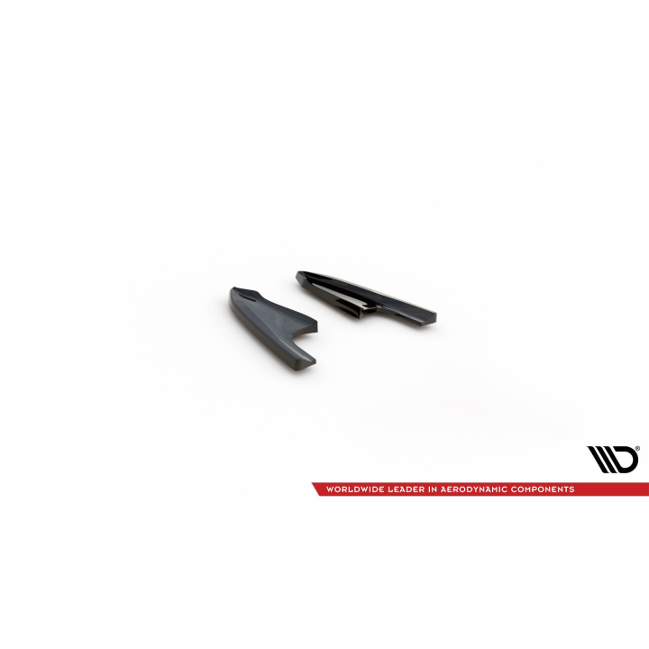 Splittery Tylne Boczne V.3 Volkswagen Golf R Hatchback Mk8 Facelift  Produkt pasuje tylko z: VW-GO-8-R-RS1.