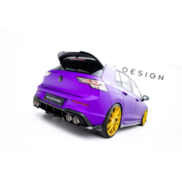 Splitter Tylny (Z Dyfuzorem) V.1 Volkswagen Golf R Hatchback Mk8 / Mk8 Facelift
