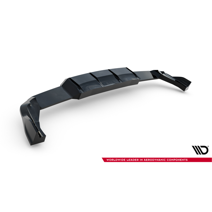 Splitter Tylny (Z Dyfuzorem) V.1 Volkswagen Golf R Hatchback Mk8 / Mk8 Facelift