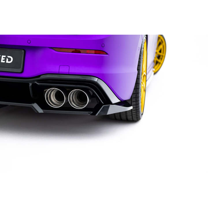 Splitter Tylny (Z Dyfuzorem) V.2 Volkswagen Golf R Hatchback Mk8 / Mk8 Facelift