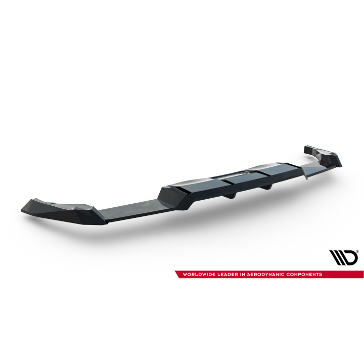 Splitter Tylny (Z Dyfuzorem) V.2 Volkswagen Golf R Hatchback Mk8 / Mk8 Facelift