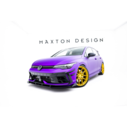 Splitter Przedni Street Pro + Flaps Volkswagen Golf R Hatchback Mk8 Facelift