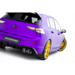 Splittery Tylne Boczne Street Pro V.2 Volkswagen Golf R Hatchback Mk8 / Mk8 Facelift  Produkt pasuje tylko z:  VW-GO-8-R-RS2G