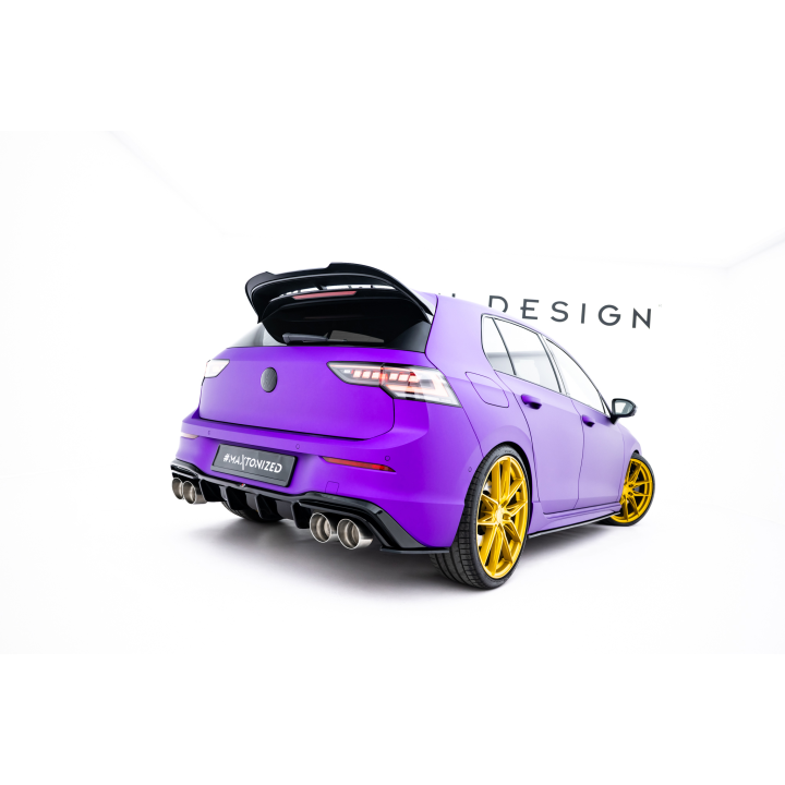 Splittery Tylne Boczne Street Pro V.2 Volkswagen Golf R Hatchback Mk8 / Mk8 Facelift  Produkt pasuje tylko z:  VW-GO-8-R-RS2G