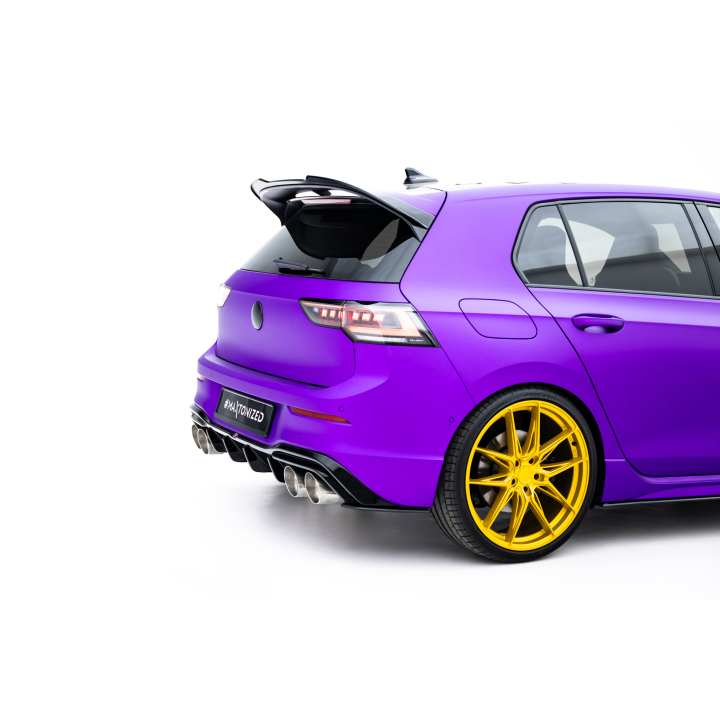 Splittery Tylne Boczne Street Pro V.2 Volkswagen Golf R Hatchback Mk8 / Mk8 Facelift  Produkt pasuje tylko z:  VW-GO-8-R-RS2G