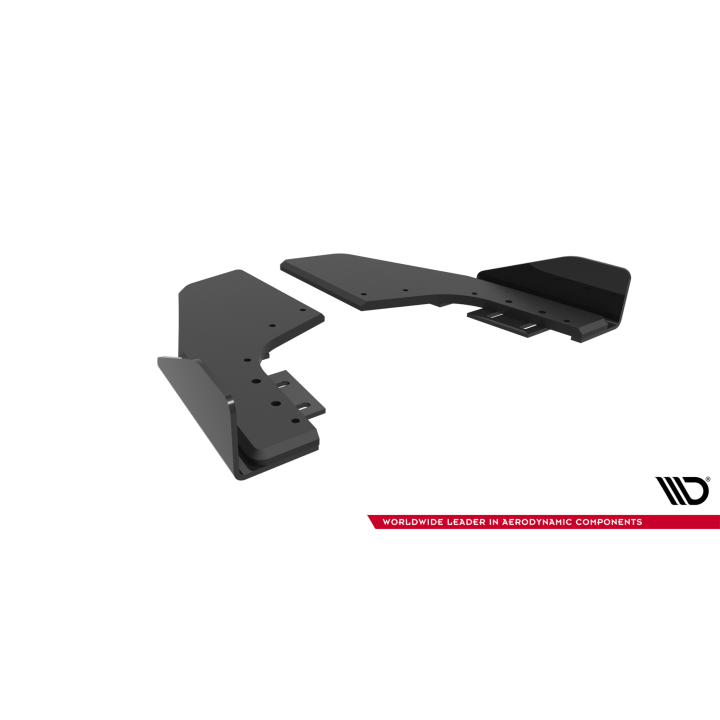Splittery Tylne Boczne Street Pro V.2 + Flaps V.2 Volkswagen Golf R Hatchback Mk8 / Mk8 Facelift