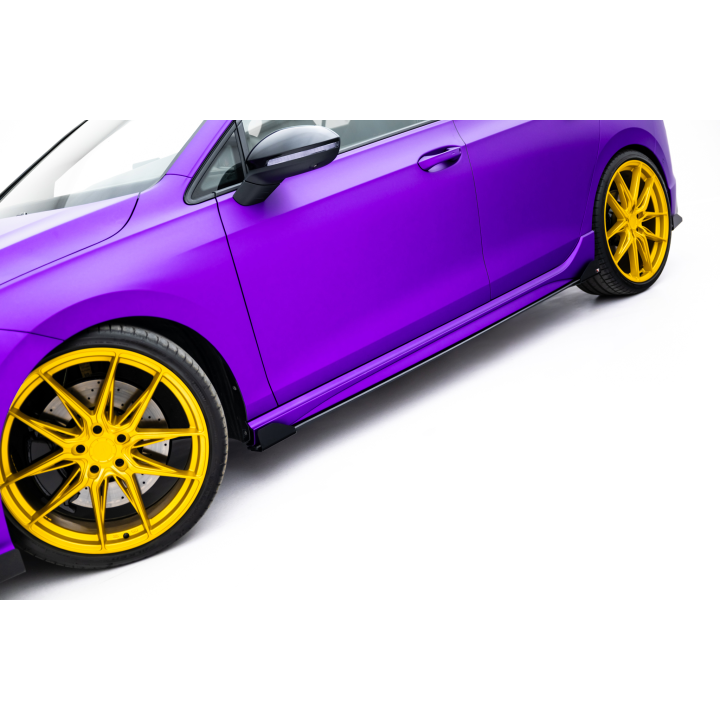 Dokładki progów Street Pro + Flaps Volkswagen Golf R Hatchback Mk8 / Mk8 Facelift