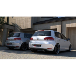 Dyfuzor Tylny VW Golf 6 z  2 otworami na wydech