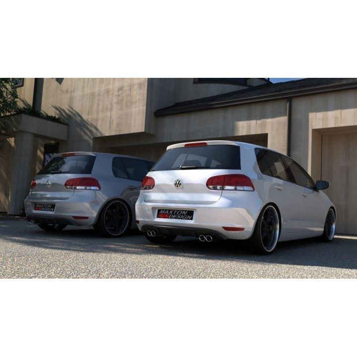 Dyfuzor Tylny VW Golf 6 z  2 otworami na wydech