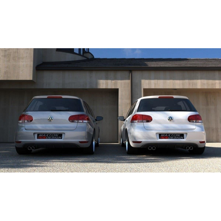 Dyfuzor Tylny VW Golf 6 z  2 otworami na wydech