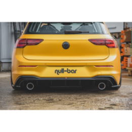 Tylna Dokładka (GTI LOOK) z Wydechem Volkswagen Golf Hatchback Mk8 / Mk8 Facelift