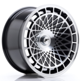 Japan Racing JR14 17x8,5 ET15 BLANK Gloss Black w/Machined Face