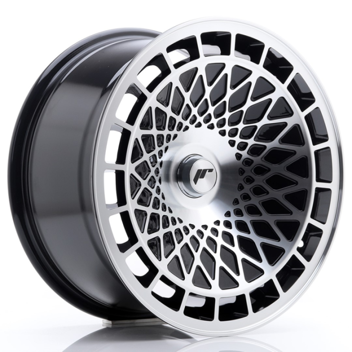 Japan Racing JR14 17x8,5 ET15 BLANK Gloss Black w/Machined Face