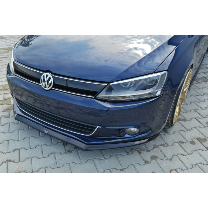 SPLITTER PRZEDNI V.2 VOLKSWAGEN JETTA MK6 SEDAN PRZEDLIFT