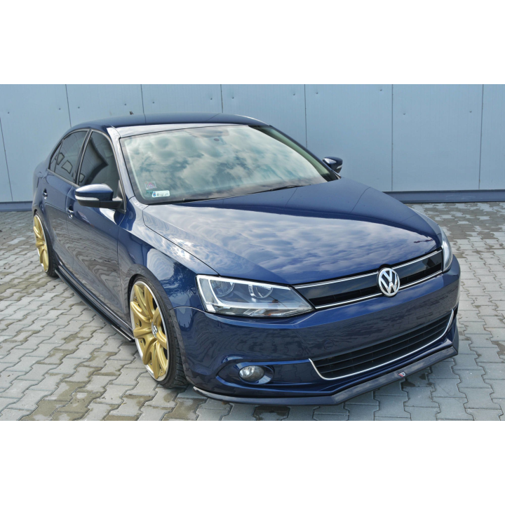 SPLITTER PRZEDNI V.2 VOLKSWAGEN JETTA MK6 SEDAN PRZEDLIFT